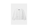 Gilet écru pour filles