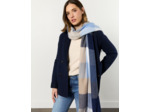 Manteau mi-long uni MARINE Femme