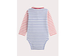 Body manches longues écru bébé garçon