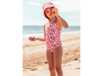 Maillot de bain une pièce réversible imprimé