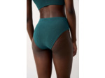 Culotte bikini taille haute en matière extensible bas de maillot