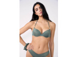 Push-up haut de maillot pailleté