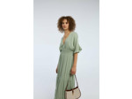 Robe maxi ample et ajustée