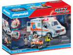 Ambulance Playmobil City Action Avec Enfant Blessé