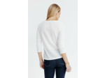 Tee-Shirt Uni Dentelle