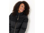 Doudoune courte unie NOIR Femme