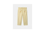 pantalon jaune brodé