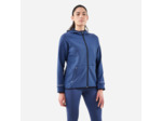 Veste chaude de running Femme, KIPRUN Run 500 Warm Bleu abysse