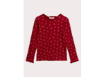 T-shirt imprimé fleur cœur pour fille