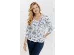 T-Shirt Manches Coudes Col V