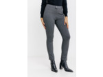 Pantalon Maille Slim Bouton Fantaisie