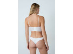 Soutien-gorge bustier coques fines avec broderies