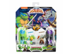 Akedo Tortues Ninja mini battle duel Leonardo vs Krrang