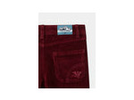 Pantalon en velours bordeaux pour garçon