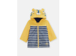 Imperméable jaune à rayures marines pour bébé garçon