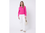 Pull épais uni FUCHSIA Femme