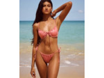 Maillot de bain bikini string matière irisée effet mouillé