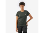 T-shirt manches courtes 100 % laine mérinos femme, Merino 100% vert