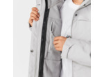 Veste de randonnée 0°C chaude femme, NH100 3en1 gris