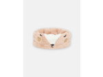 Snood en fausse fourrure motif biche pour fille