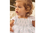 Robe chasuble fleuri