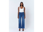 Jean long en denim BLEU CLAIR Femme