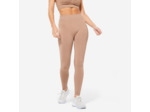 Legging seamless effet push up femme marron