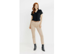 Pantalon Détail Clous Et Ceinture