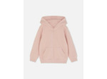Sweat à capuche texturé zippé