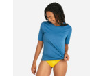 Tee shirt anti uv manches courtes Femme - Malou bleu