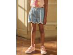 Short en chambray