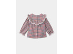 Blouse à carreaux