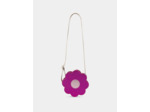 Sac fleur rose fuschia pailletés à bandouillère Fille
