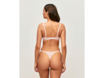 Soutien-gorge corbeille en mesh brodé de motifs cœurs et coccinelles