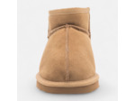 Boots Femme en cuir cognac