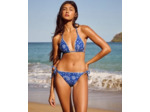 Maillot de bain bikini imprimé paisley avec détails en crochet