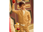 Veste Teddy marron matelassée Garçon