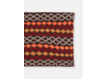 Snood ébène à motif jacquard pour garçon