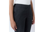 Pantalon 7/8 cigarette pied de puce MARINE Femme