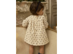 Robe en velours côtelé imprimé