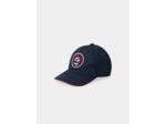 Casquette marine avec broderie voile