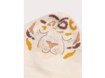 Cagoule beige animation tigre pour fille