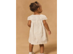 Robe brodée fleuri