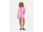Chemise de plage froissée à boutons