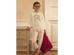 Pyjama noël col claudine