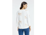 Blouse boutonnée brodée