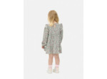 Robe à volants à motif floral
