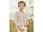 Gilet reversible fleur