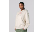 Sweat à motif crème
