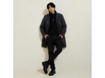 Pull col camionneur doux - Noir